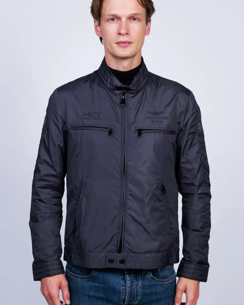 Aston martin leather on sale jacket