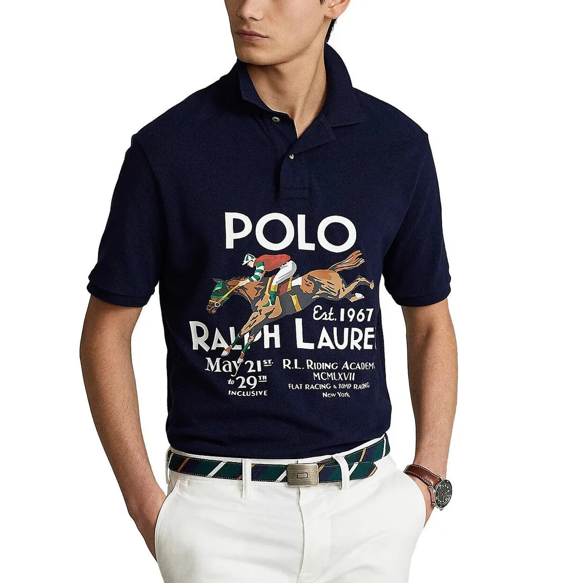 Horse riding polo shirts hotsell