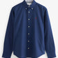 NEXT Cobalt Blue Slim Fit Long Sleeve Oxford Shirt