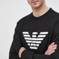 EMPORIO ARMANI MODAL-BLEND SWEATSHIRT WITH LOGO PRINT