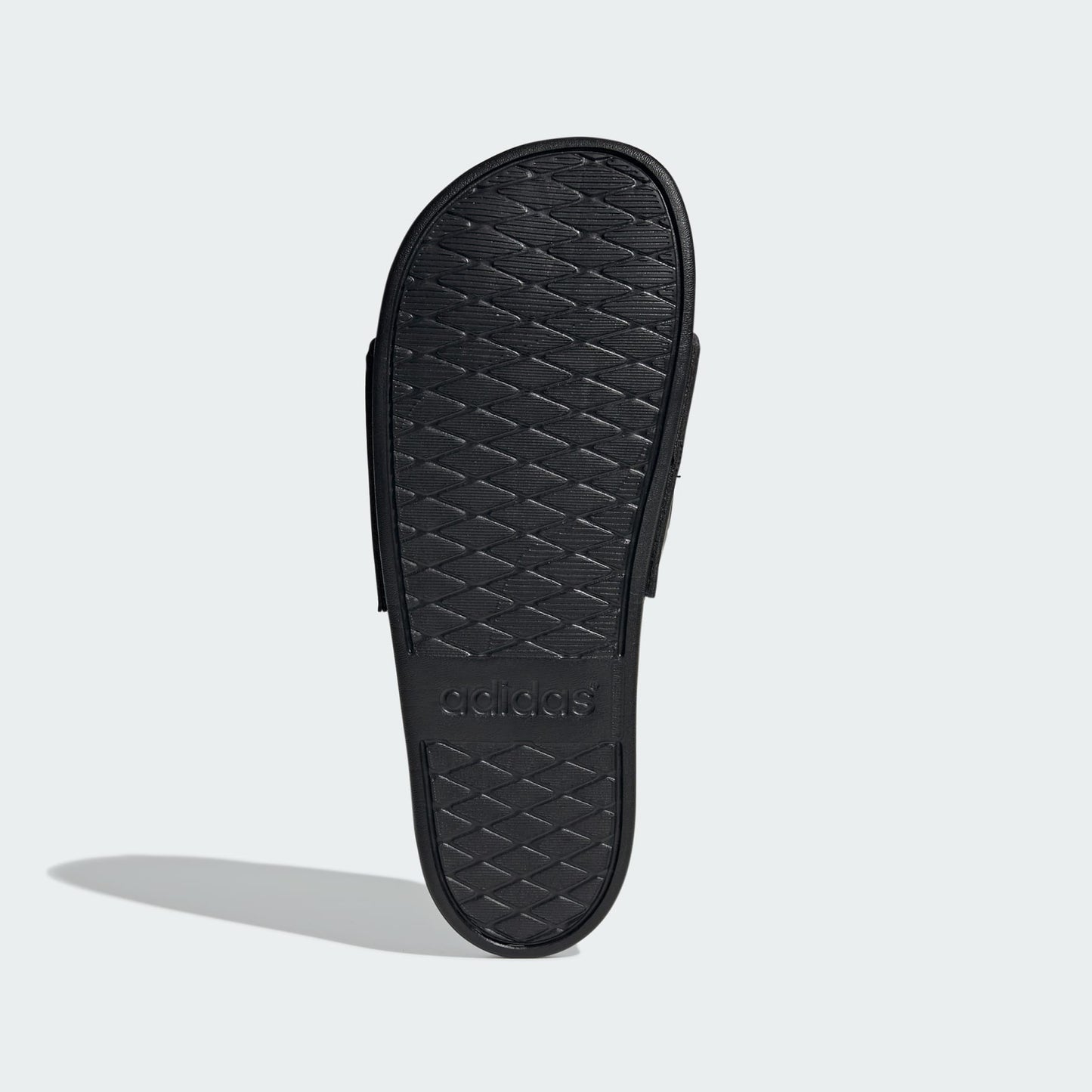 Adidas Black Stripes Adilette Comfort Slides