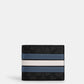 Coach 3 In 1 Wallet In Signature Canvas With Varsity Stripe