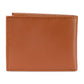 Tommy Hilfiger Men's Leather Wallet - Thin Sleek Casual Bifold With 6 Credit Card Pockets And Removable ID Window, British Tan