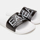 EMPORIO ARMANI Sliders with oversized logo