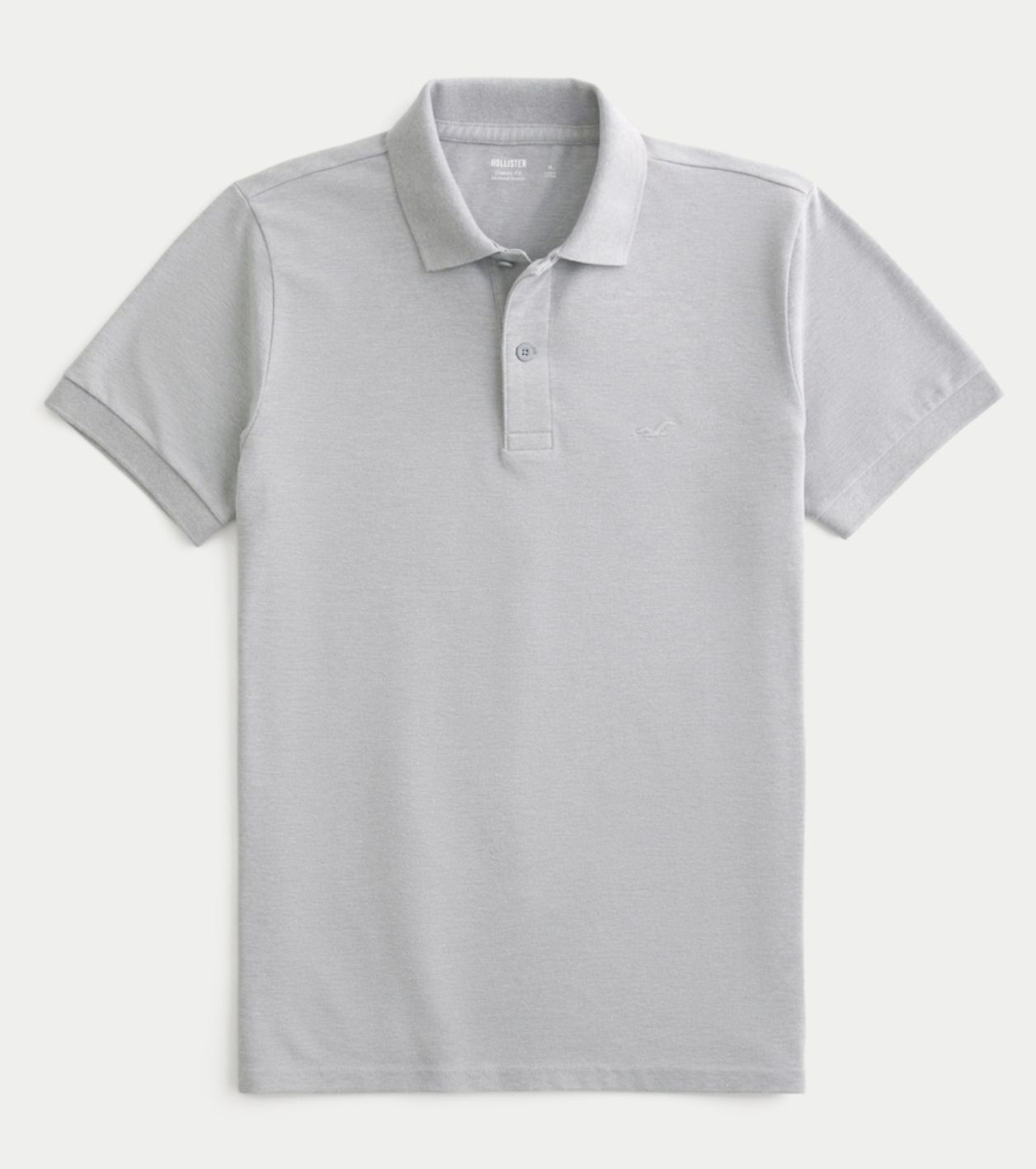 HOLLISTER ICON POLO GREY