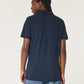 HOLLISTER ICON POLO NAVY BLUE