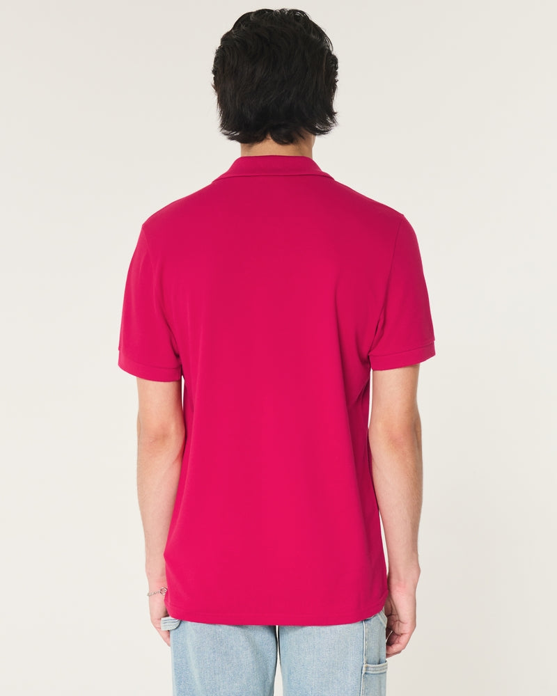 HOLLISTER ICON POLO RED