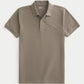 HOLLISTER ICON POLO TAN