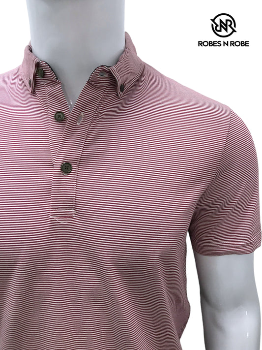 Ted Baker London Red Stripe Polo