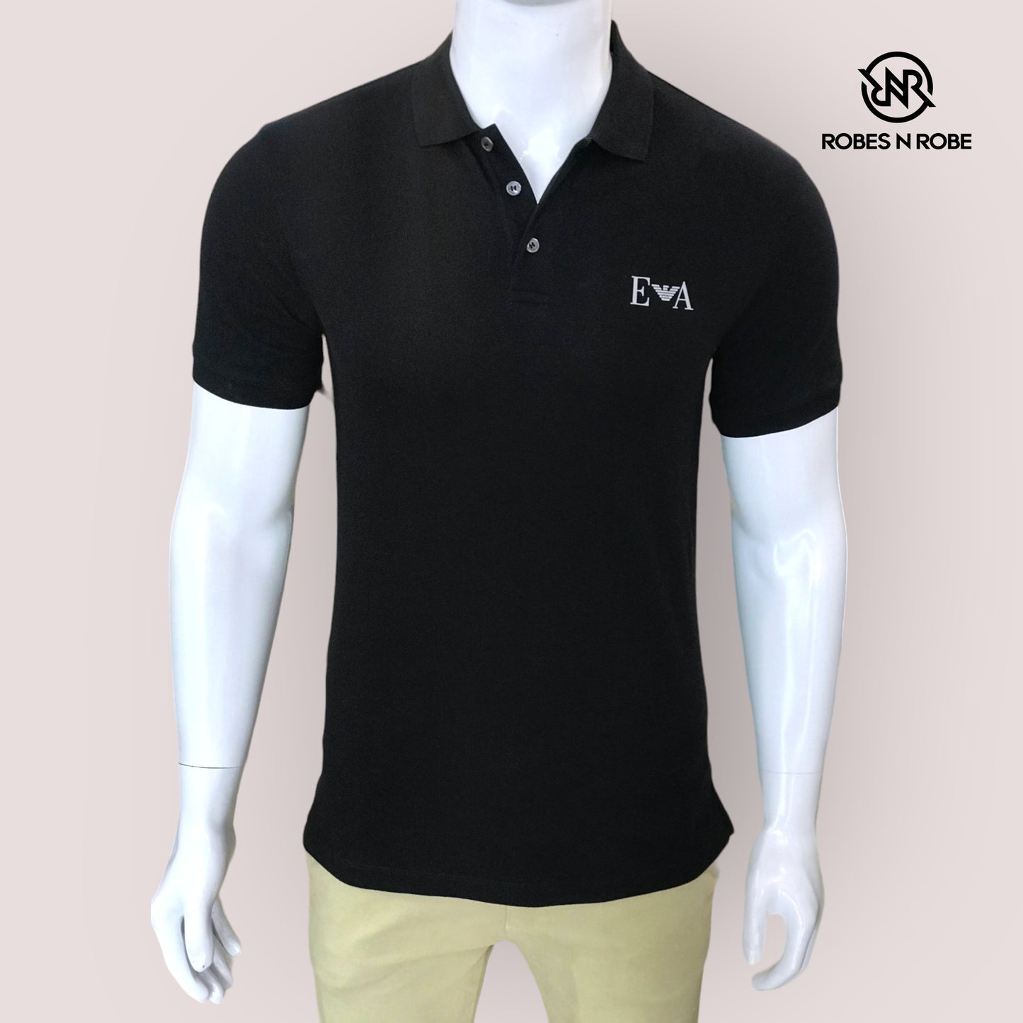 EMPORIO ARMANI BLACK POLO