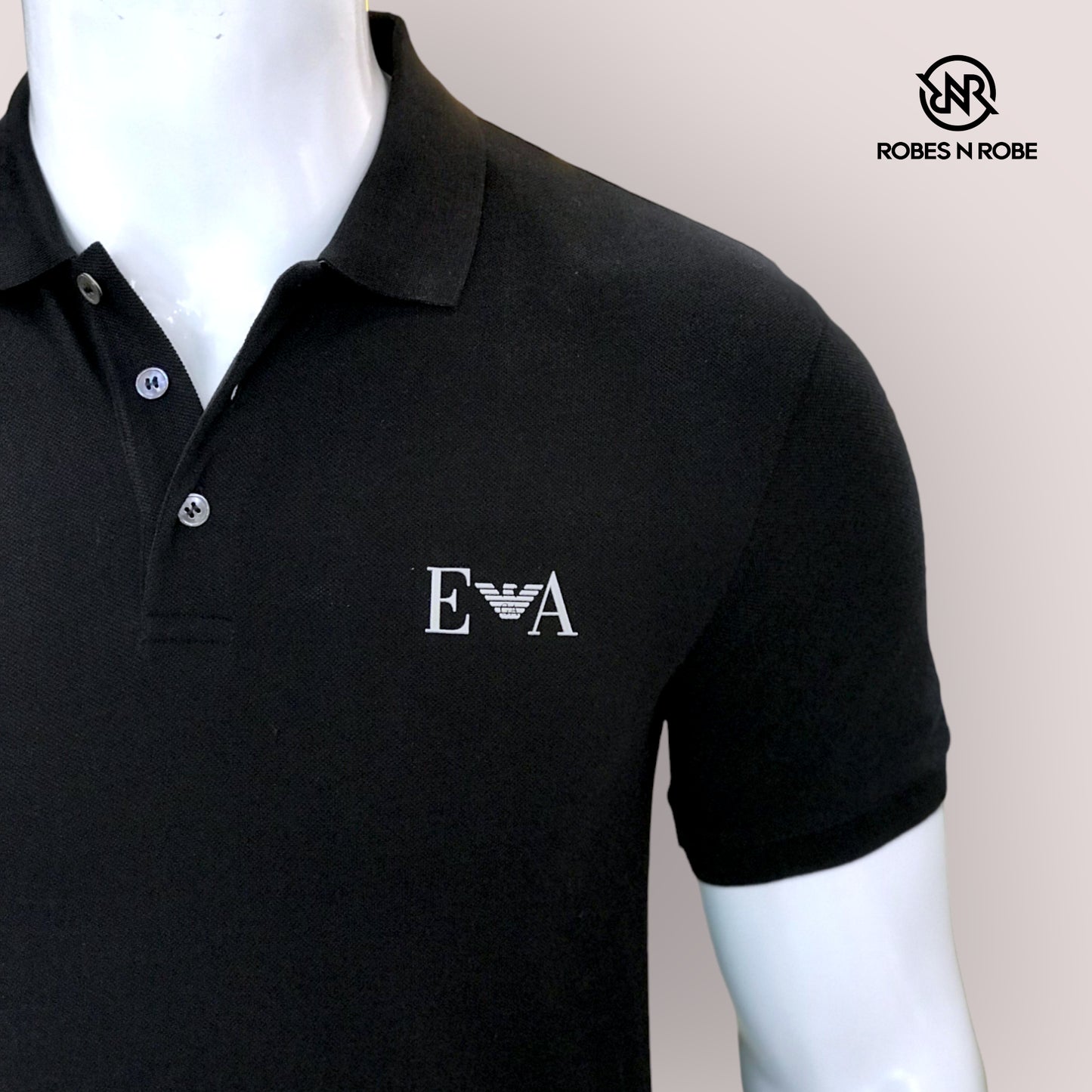 EMPORIO ARMANI BLACK POLO