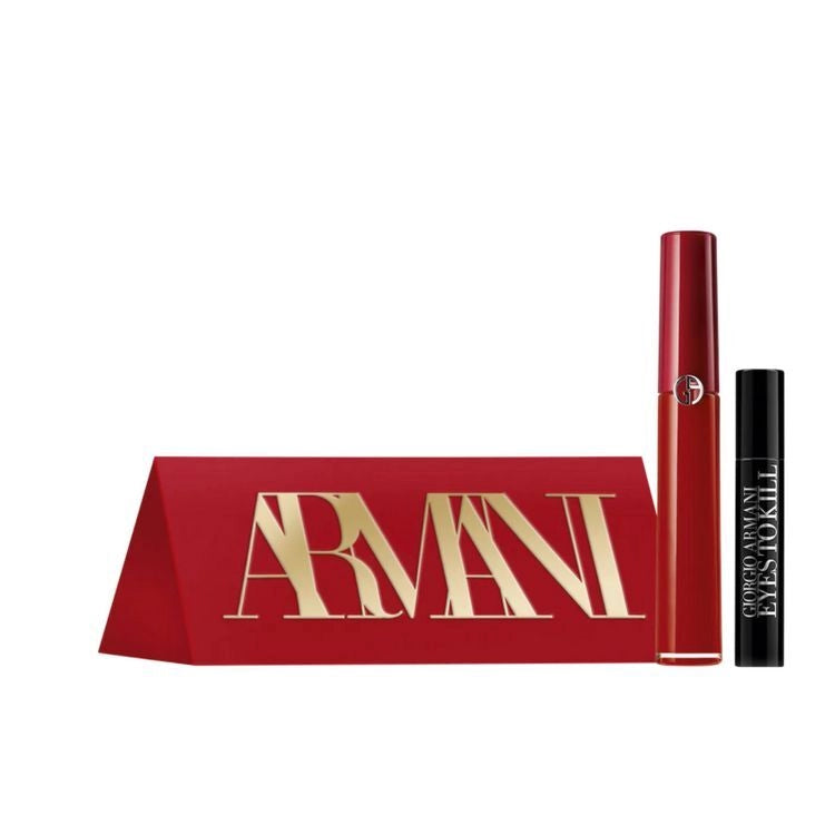 ARMANI BEAUTY Lip Maestro Liquid Lipstick and Mini Mascara Set