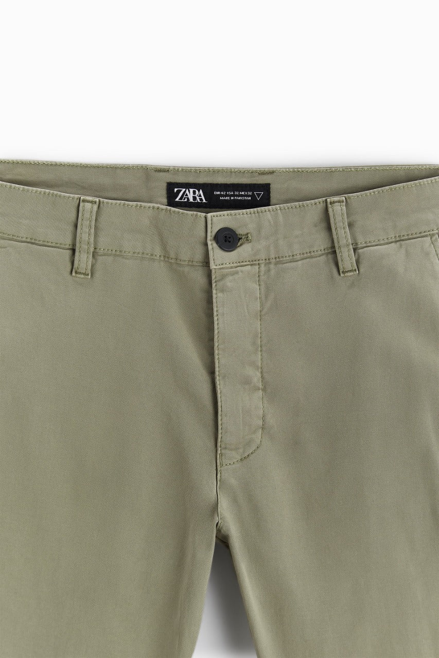 ZARA CHINOS PANT | Casual wear for men, Todays outfit, Chino trousers