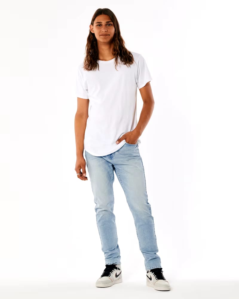 Athletic skinny outlet jeans hollister